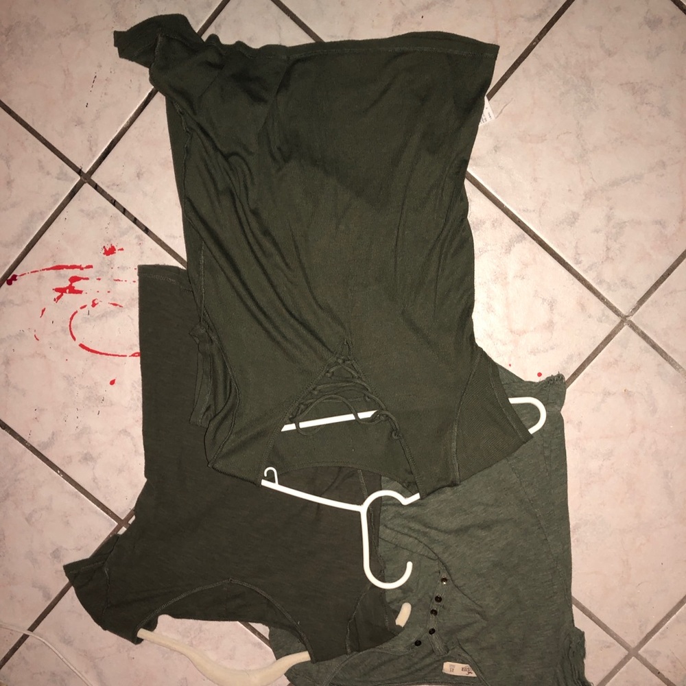 Olive Hollister T-Shirts